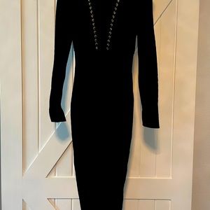 Balmain black dress